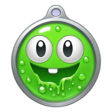 slime silver medal sticker