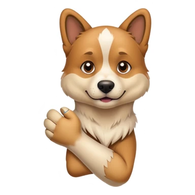 dog with the arm broke sticker