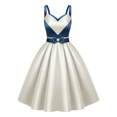 White short wedding dress sticker