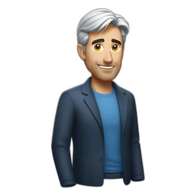 Craig Federighi from Apple sticker