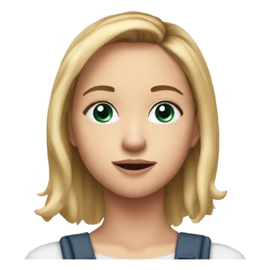 Sydney Sweeney from the chest up sticker