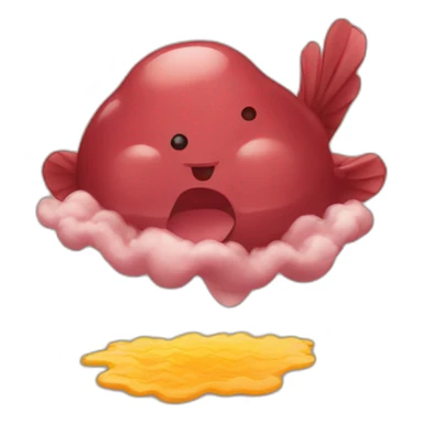 Tocino volando sticker