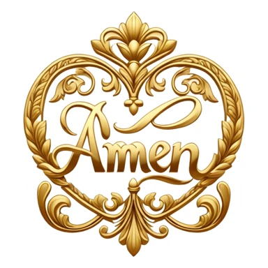 Amen sticker