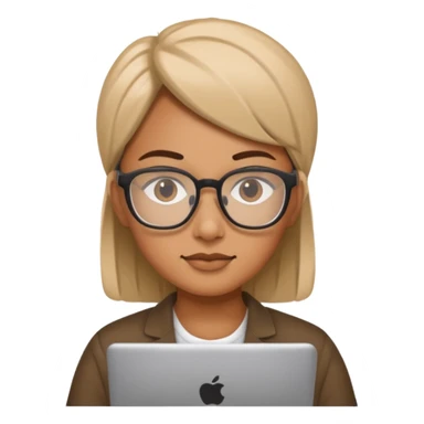 Create imoji for web developer sticker