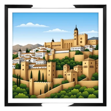 granada, españa sticker