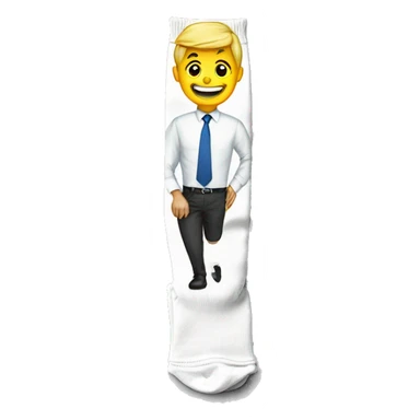 Male Business knee-high socks sticker