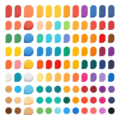 color palette guide book sticker