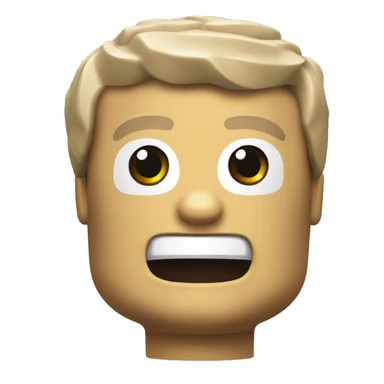 lego character head sticker