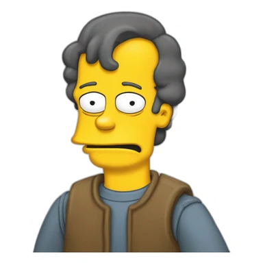 nelson muntz simpson sticker