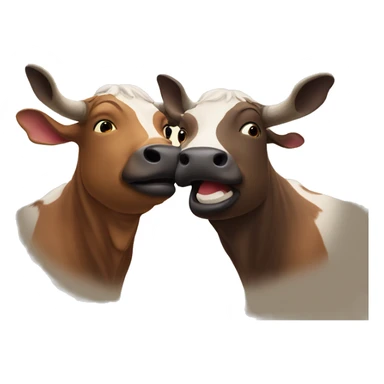 ox kiss sticker