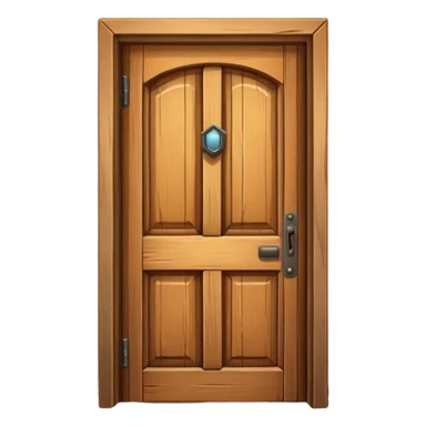 Opening door sticker