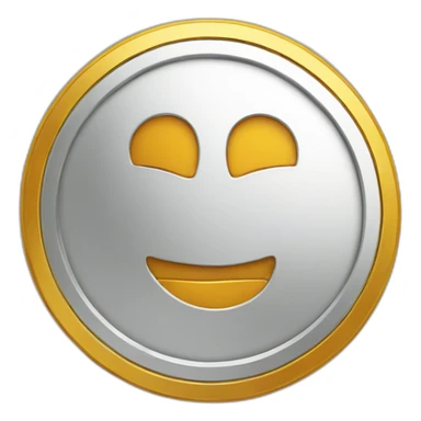 Bitcoin coin sticker