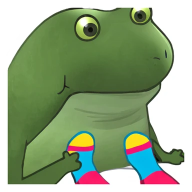 Socks with feet  sticker