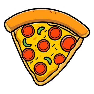 slice of pizza sticker