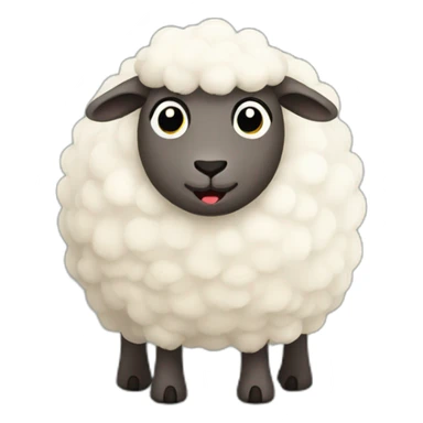 sheep saying ok sticker