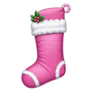 Pink cute christmas sticker