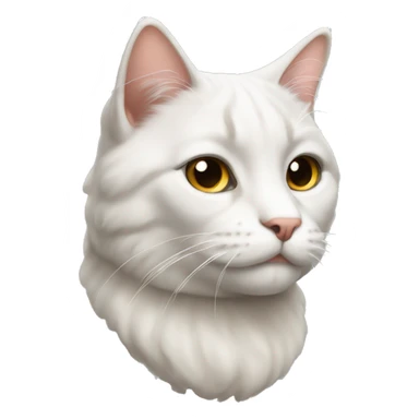 Un gato de raza carey sticker