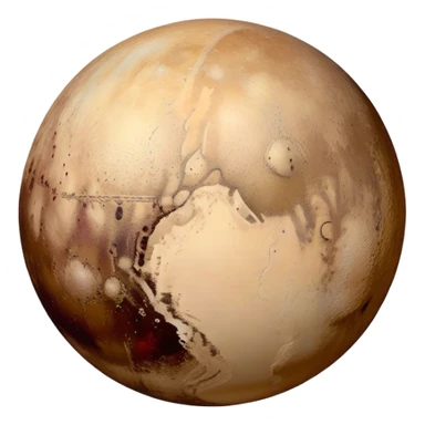 Planet Pluto sticker