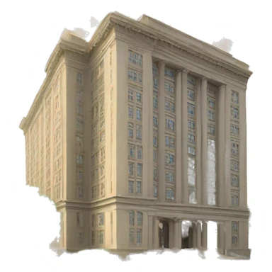 the building is in the national style sticker