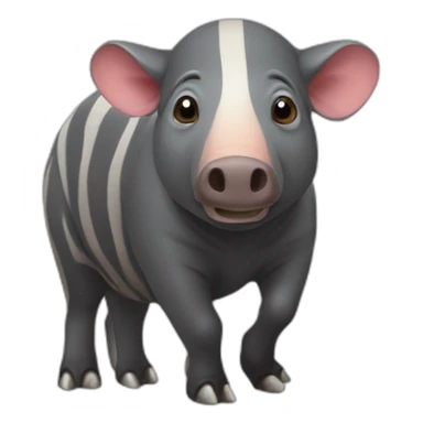 Tapir And Babirusa sticker