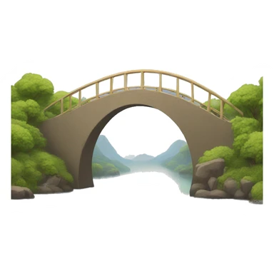 rainbow bridge  sticker