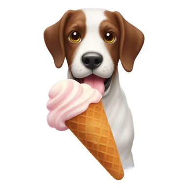 Bassotto che lecca gelato  sticker