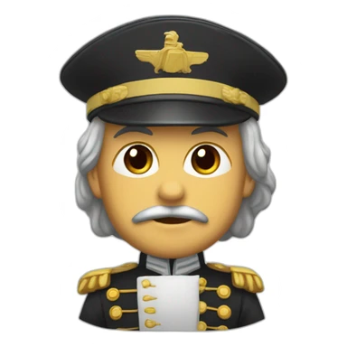 Capitan crumpet munch sticker