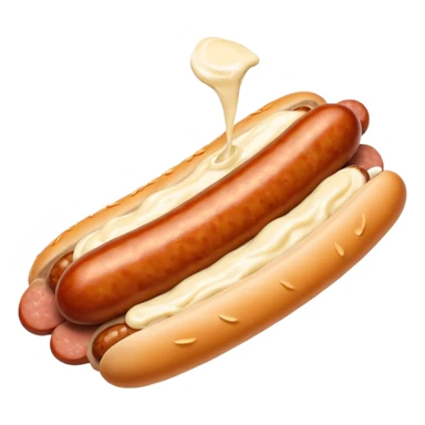 sausage dipped in mayonnaise sticker