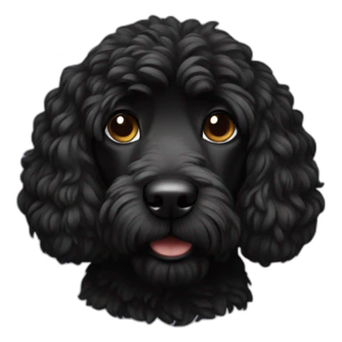 black doodle sticker
