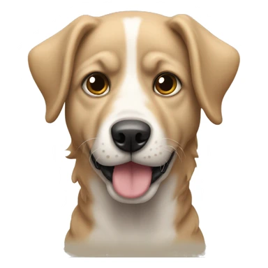 Perro con lazos sticker