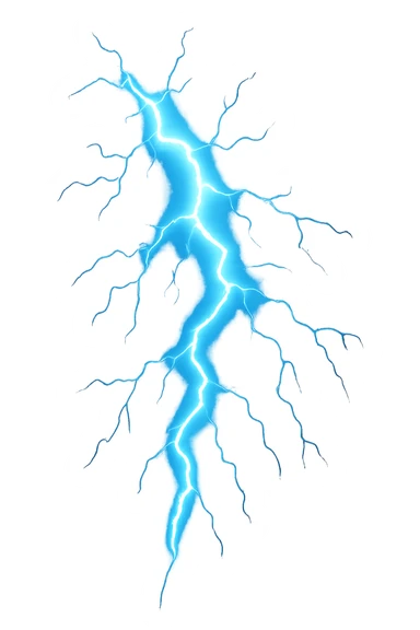 fulmine come se fosse energia sticker