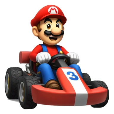 Mario kart  sticker