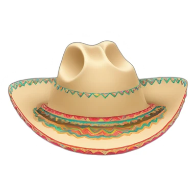 sombrero vueltiao sin colores sticker
