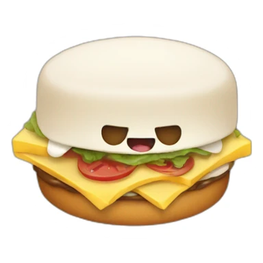 i'm happy and hungry sticker