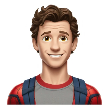 Tom holland spiderman sticker