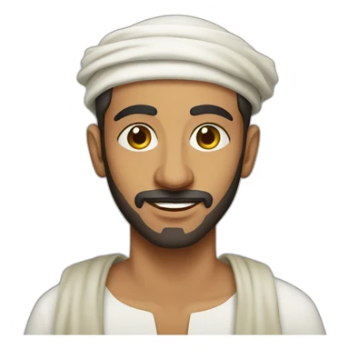 Moroccan men sticker
