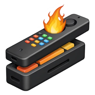 fire stick box sticker