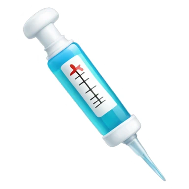 Insulin syringe  sticker