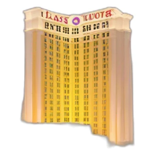 Las Vegas hotel sticker