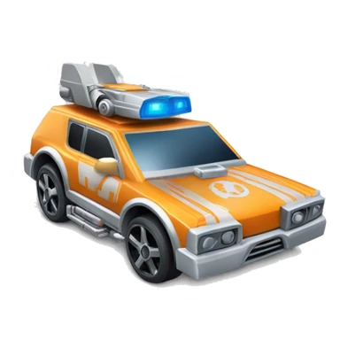 Hot wheels Star Wars Vesta Guard car  sticker