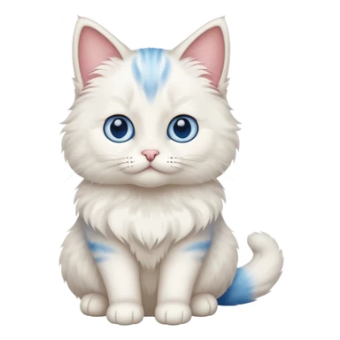 Color point cat sticker