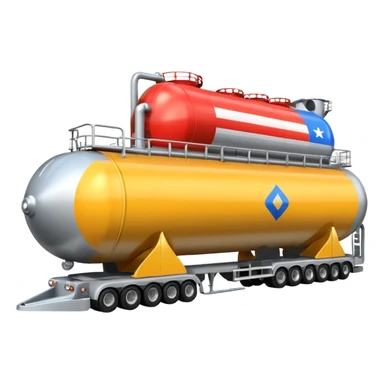 create an ultra realistic American modern liquefied gas tanker sticker
