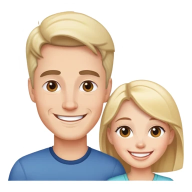 Michael and Abby married  sticker