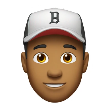 tiger wood with a cap sticker