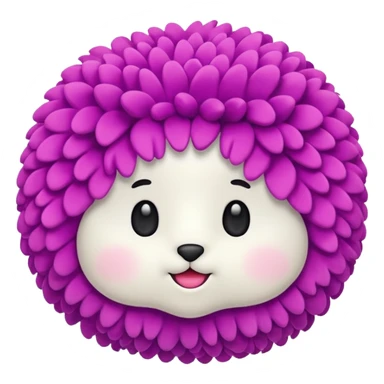 Pom poms sticker