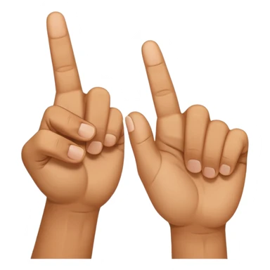 Hold up your hands. With your left hand, make a ‘6’ by curling your index finger like a hook while sticking your thumb out. With your right hand, make a ‘7’ by pointing your index finger straight and your thumb sideways like an L-shape. Put both hands next to each other — that’s the 67 meme sticker