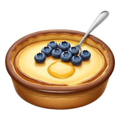 bluebery dutch baby sticker