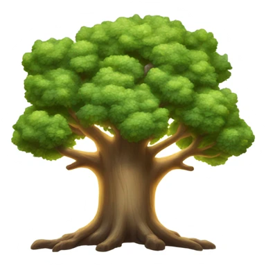 Tree with tree sap sticker
