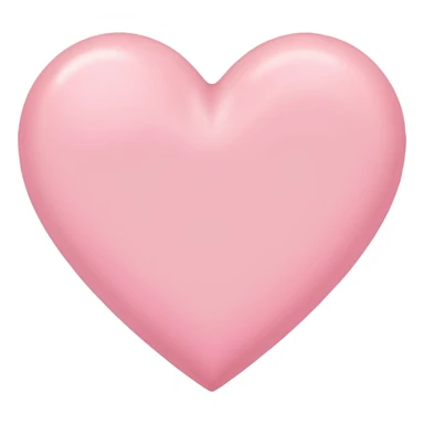 Pink pastel heart sticker