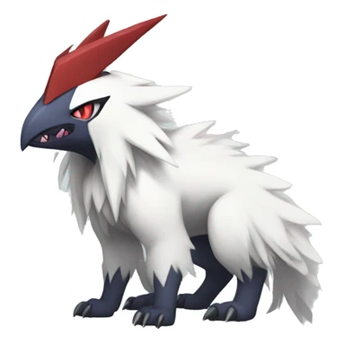 Cool Edgy Absol-Zangoose-Quilava, full body sticker